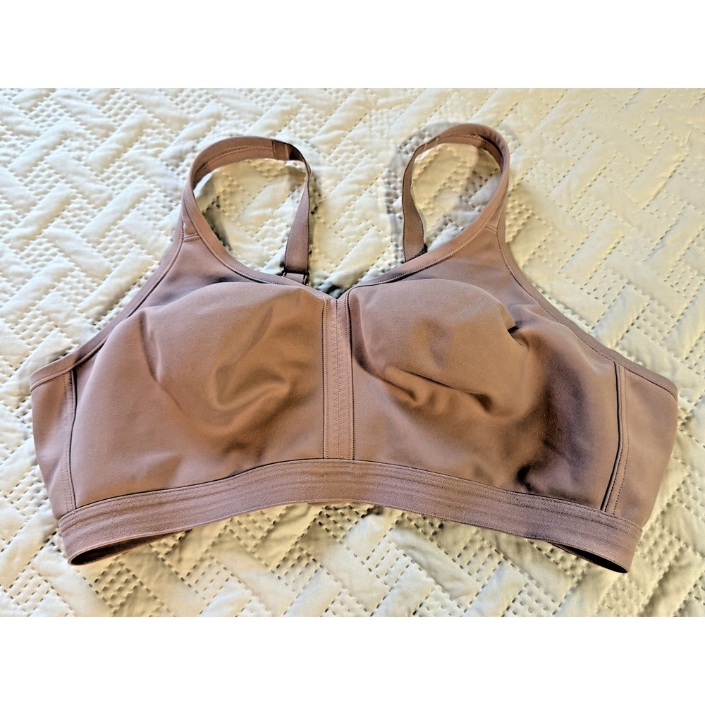 Soma Embraceable FC Wireless Unlined Beige Bra 44D Full Support Soft